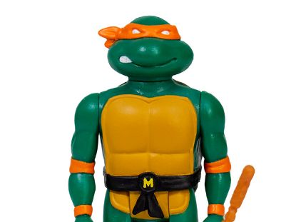 Imagen de ReAction Figure - Teenage Mutant Ninja Turtles TMNT: Michelangelo